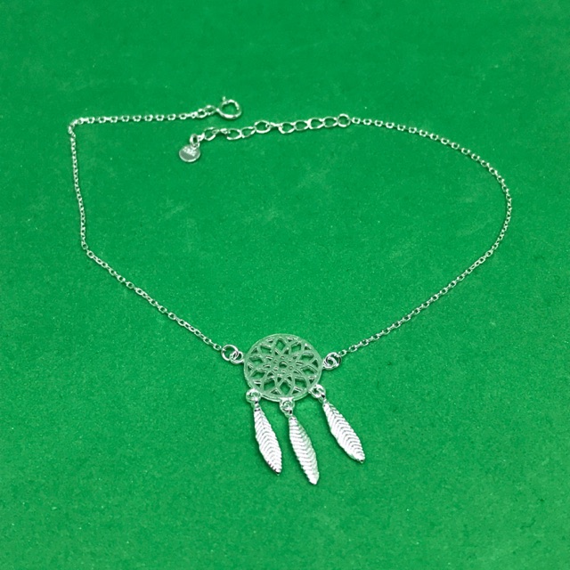 Lắc chân dreamcatcher bạc 925