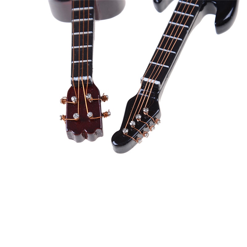 Bộ 2 Mô Hình Máy Ghi Âm Mini Tỉ Lệ 1: 12 Trang Trí Nhà Búp Bê