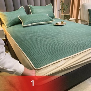 Ga bọc điều hoà cao su non ( tặng kèm 2 vỏ gối cùng màu)