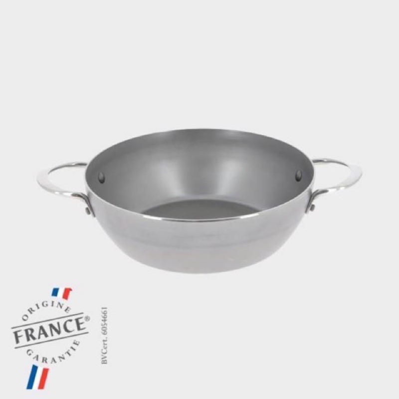 chảo thép carbon De buyer mineral B, dk 28cm, made in France