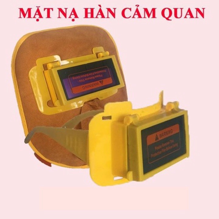 Mặt nạ da hàn điện tử - Mặt nạ da có kính hàn điện tử tự động cảm biến