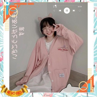 [Mặc là Auto Đẹp] ÁO KHOÁC CARDIGAN YELLOW FLICKER CÚC CÀI TRẮNG HỒNG - CADIGAN YF ULZZANG **