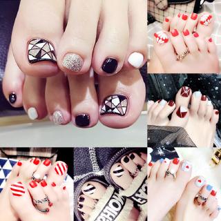 Set 24 Móng Chân Giả Cao Cấp