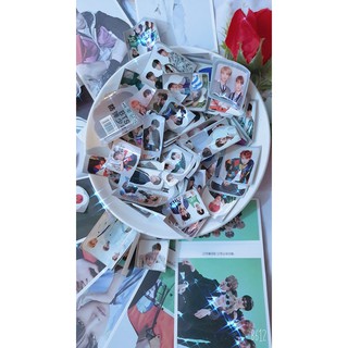Set 10 miếng Sticker hình dán nhóm nhạc K Pop BTS siêu đẹp