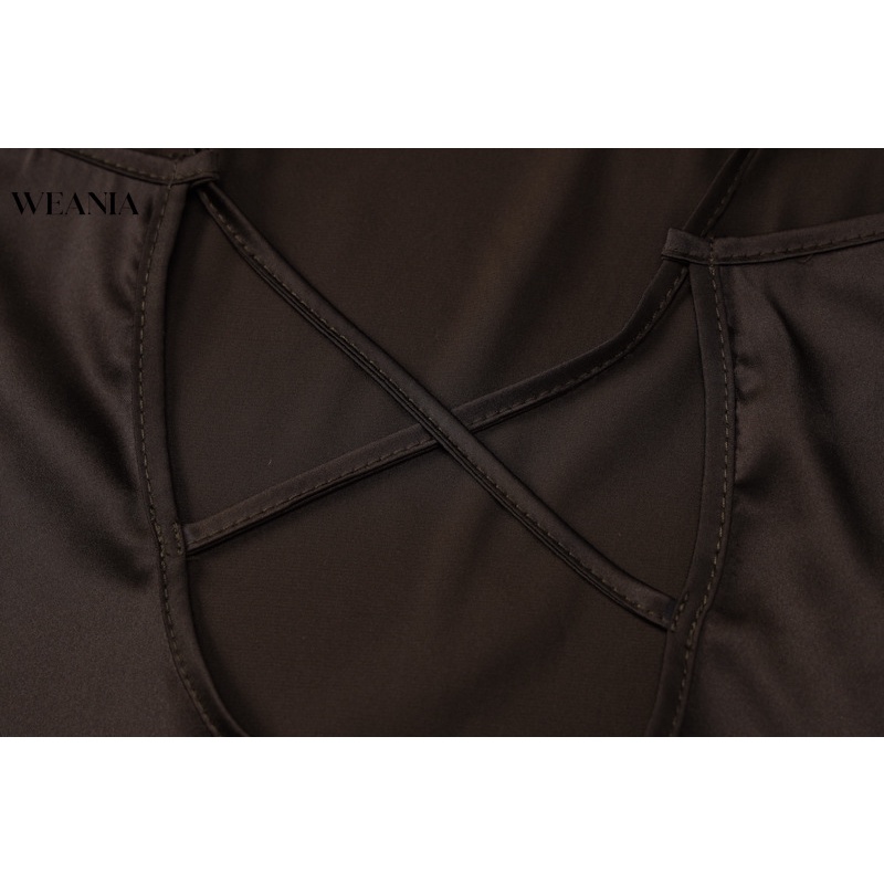 Đầm Ôm Hai Dây Hở Lưng Gợi Cảm D0322