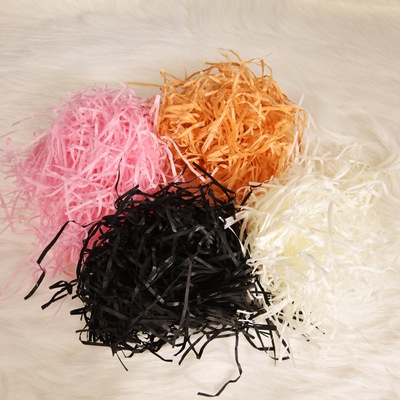 Giấy vụn nhiều màu sắc dùng để trang trí hộp quà 20g