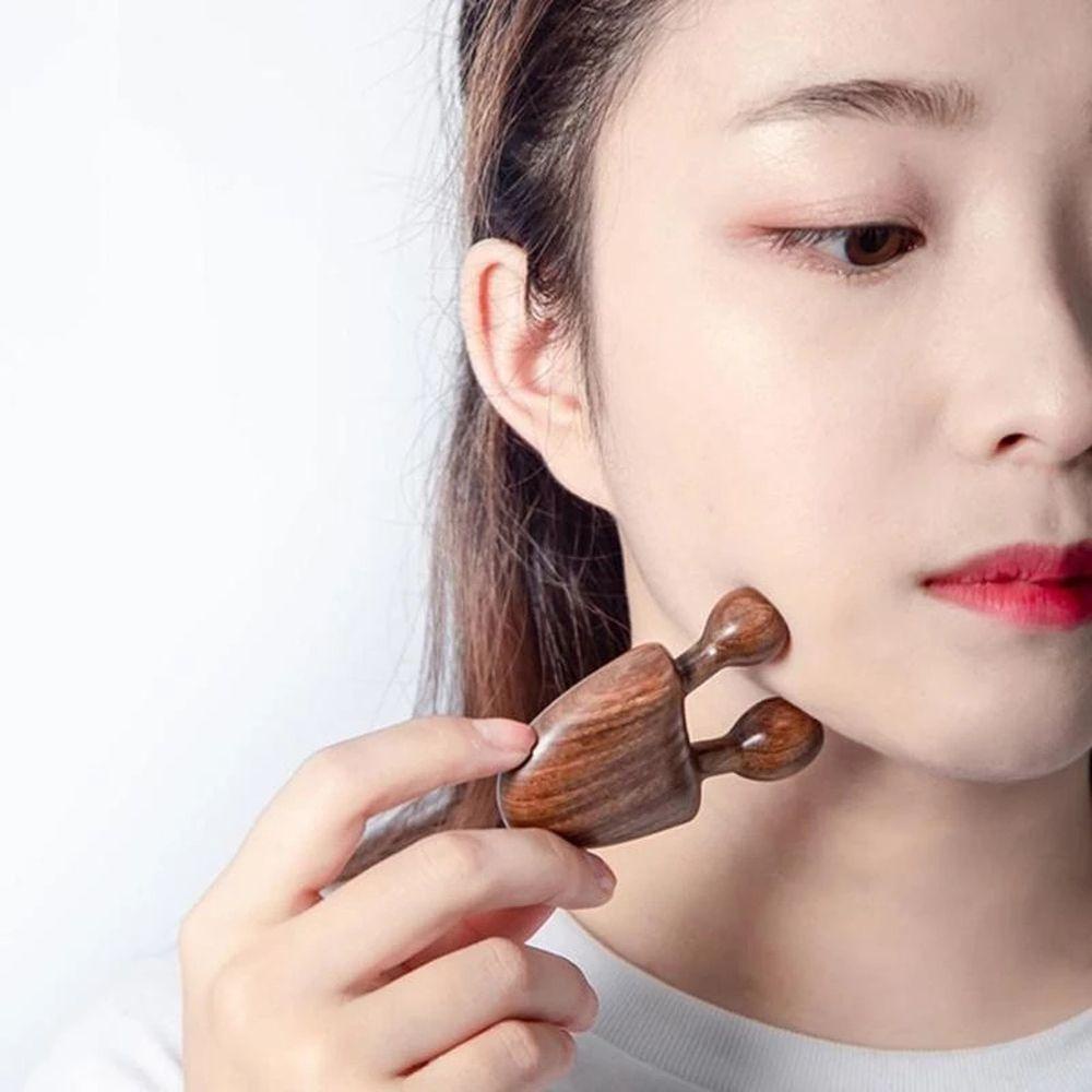 Gậy Gỗ Đàn Hương Tự Nhiên Mát Xa Giảm Đau Cơ Bắp