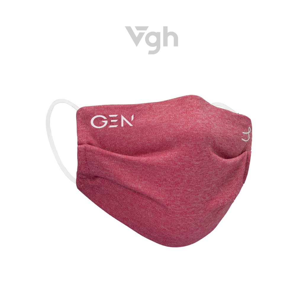 Khẩu trang vải công nghệ GenMask vô hiệu hóa vi khuẩn, thoải mái, dễ chịu - Chính hãng VG Healthcare - Hộp 1 chiếc