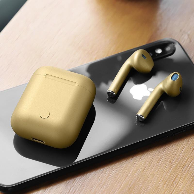 Tai nghe bluetooth đôi (True Wireless) Hoco ES28 Original series V5.0 (Trắng) - Hàng chính hãng - BH 12 tháng