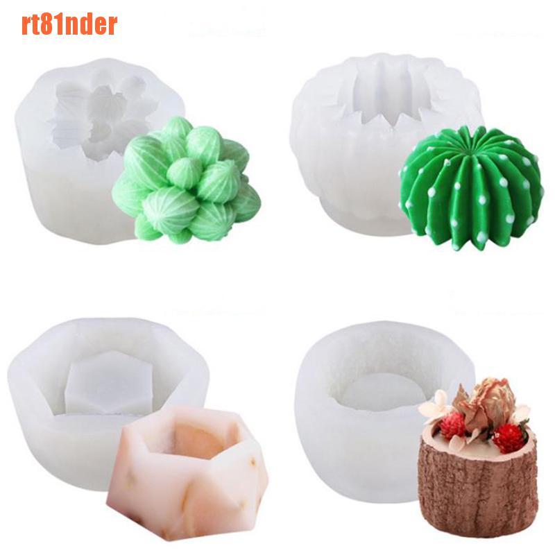 Khuôn làm đồ trang trí bằng silicon hình sen đá dễ thương