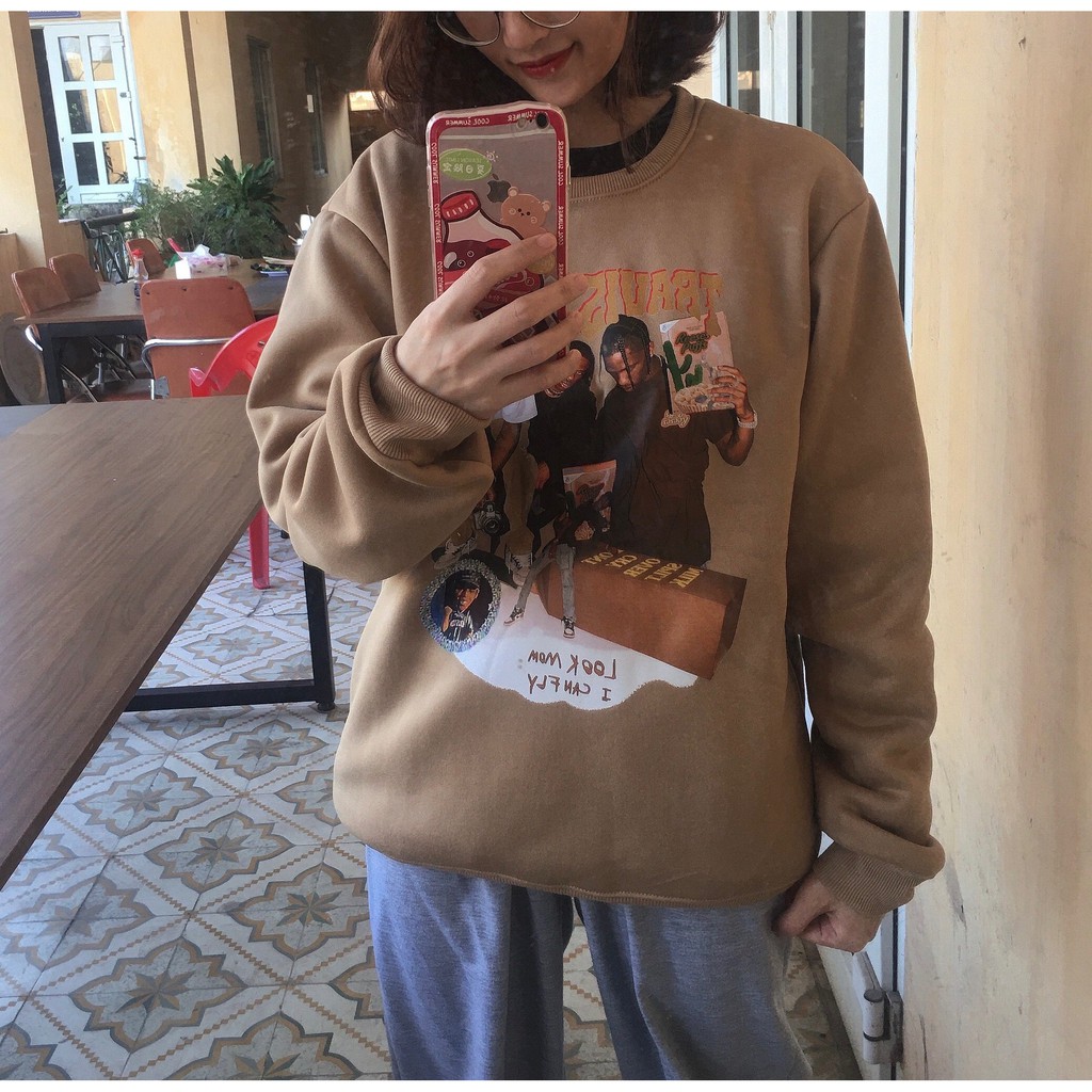 [20WE TREND THU ĐÔNG 2021] Áo Hoodie, Sweater Travisscott NỈ CAO CẤP Nam Nữ Form Rộng Unisex 100% Chất Nỉ Top Xu Hướng | BigBuy360 - bigbuy360.vn