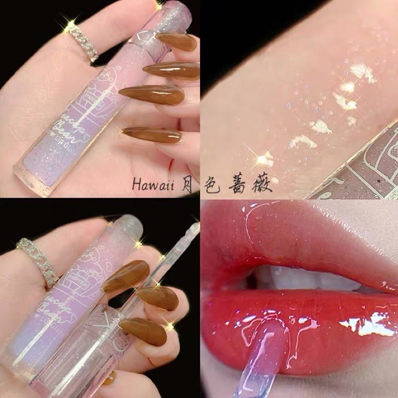 Son Bóng Dưỡng Ẩm Căng Mọng Môi Nội Địa Trung Lip Glow - Lip Gloss Dupe Romand Neon Moon | BigBuy360 - bigbuy360.vn