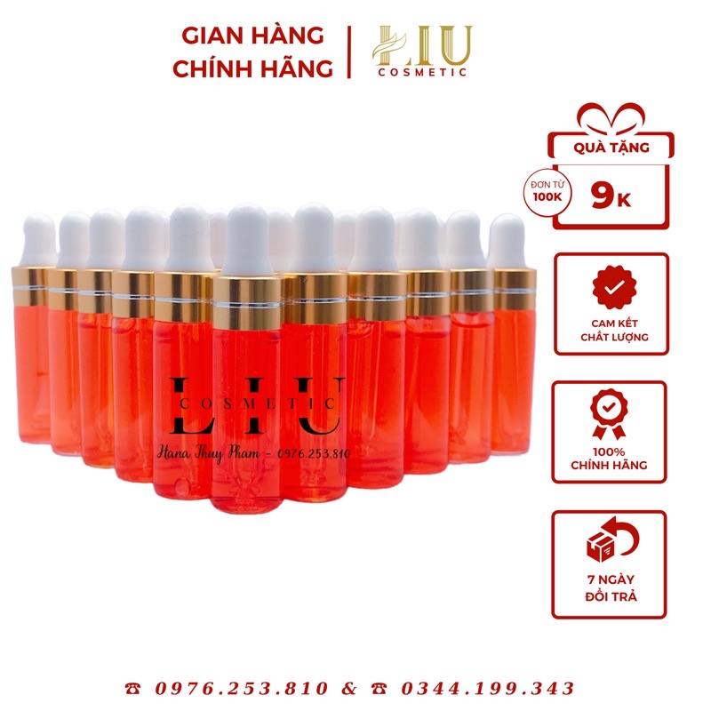 SERUM TRUYỀN TRĂNG Nước Đỏ Kích Trắng Cung Cấp Vitamin Giúp Da Trắng Hồng Mịn Màng, vitamin cấy trắng