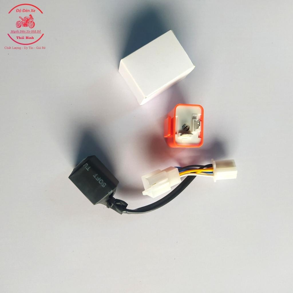 Mạch hazard, Mạch ưu tiên xi nhan cho ex 150 gắn như zin kèm cục chớp điện tử chỉnh tốc độ nháy nhanh chậm