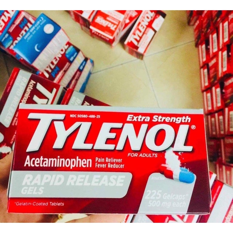 [HÀNG MỸ ĐI AIR ] TYLENO_L 650Mg 500mg #GIAM#ĐAU#HA#SOT TYLEN_OL MỸ 325 VIÊN,290 VIÊN100 VIÊN ,TYLÊNOL Siro cho bé 2-11T