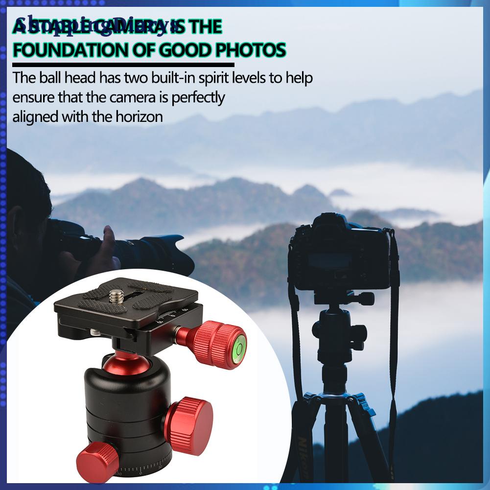 Đế gắn máy ảnh DSLR đầu tròn xoay 360 độ tháo lắp nhanh | BigBuy360 - bigbuy360.vn
