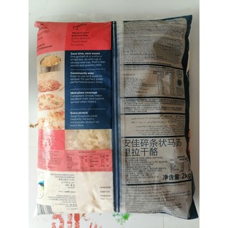Phô Mai Mozzarella Anchor Bào Sợi 2KG