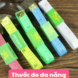 Thước đo vòng eo, vòng bụng, ngực keto, das, eatclean dài 1.5m loại 1 hàng Việt Nam