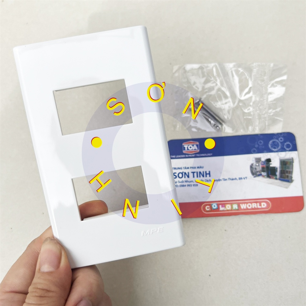 Mặt công tắc thiết bị MPE Series A60 (Mặt 1,2,3,4,5,6 THIẾT BỊ)