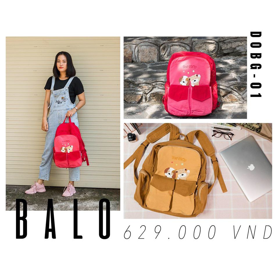 Balo người lớn PET SHOP DOBG-001