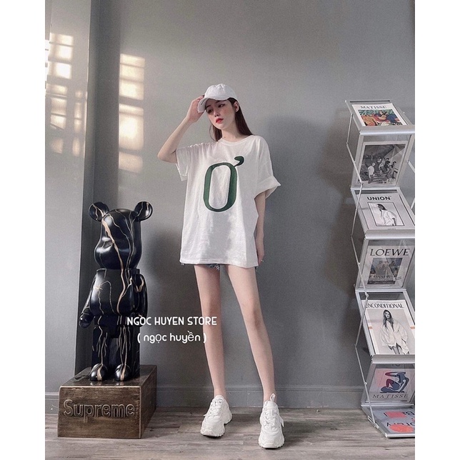 Áo thun tay lỡ chữ Ơ TC6