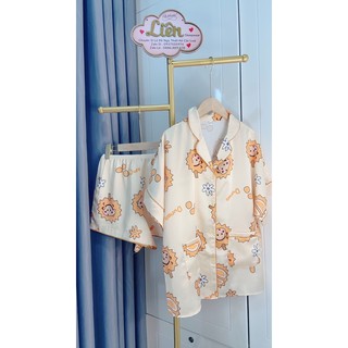 Bộ Pijama cánh dơi (Tay ngắn - Quần đùi)