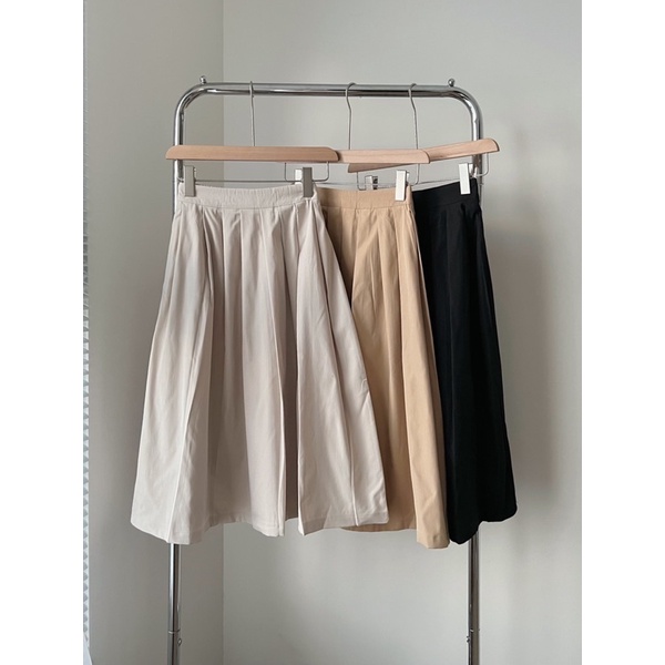 [NEW]CHÂN VÁY XẾP LI DÁNG MIDI 7621 SIÊU XINH