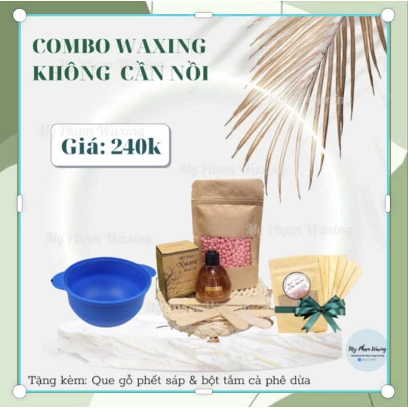 COMBO WAXING KHÔNG CẦN NỒI