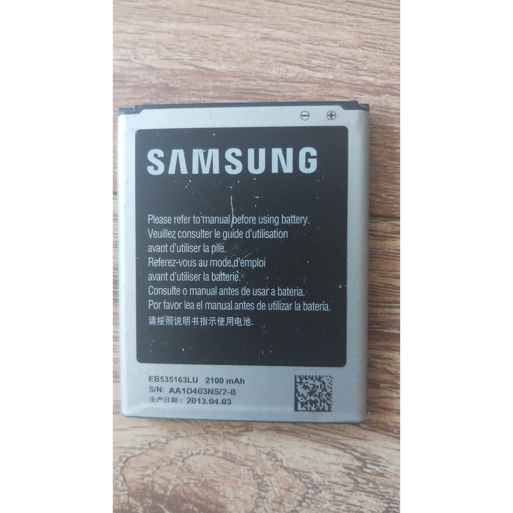 Pin Samsung Galaxy Grand Duos i9082 EB535163LU 2100mAh đã qua sử dụng