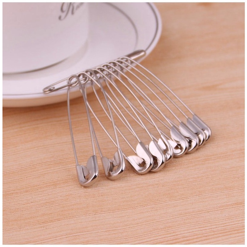 100 Kim Khâu Bằng Thép Không Gỉ Màu Bạc