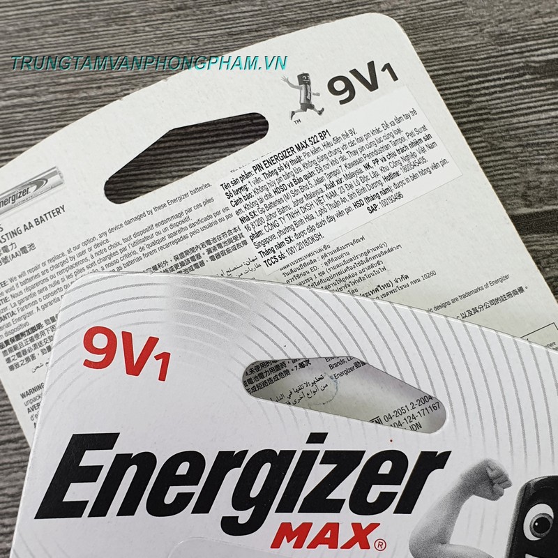 Pin 9V Energizer Ankaline 522 BP-1 6LF 22