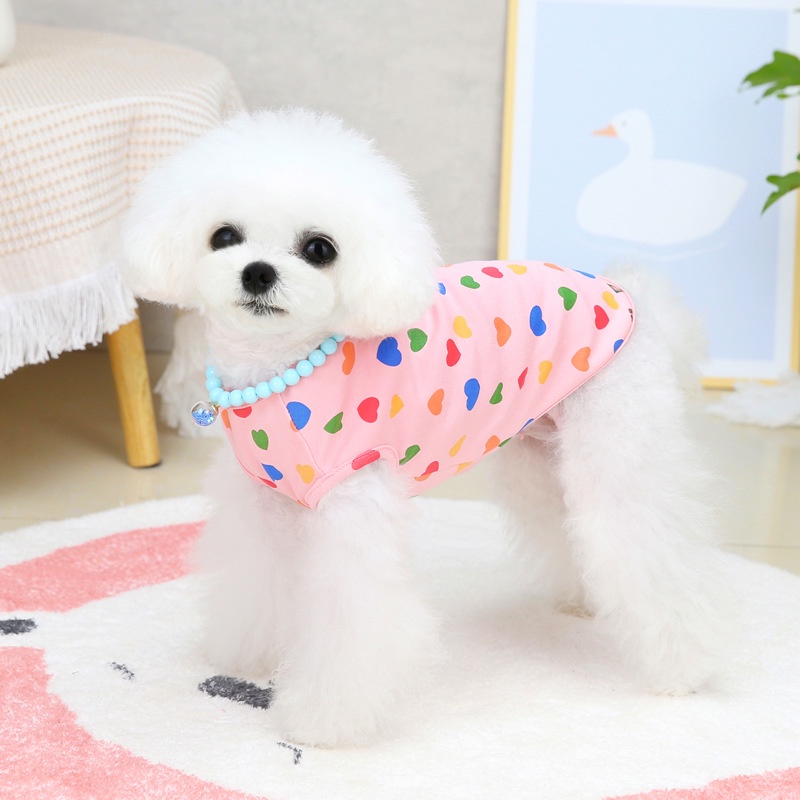 Áo Khoác Sát Nách Vải Cotton Mỏng Màu Trơn In Hình Trái Tim Nhiều Màu Thoáng Khí Chống Nắng Cỡ Nhỏ Và Vừa