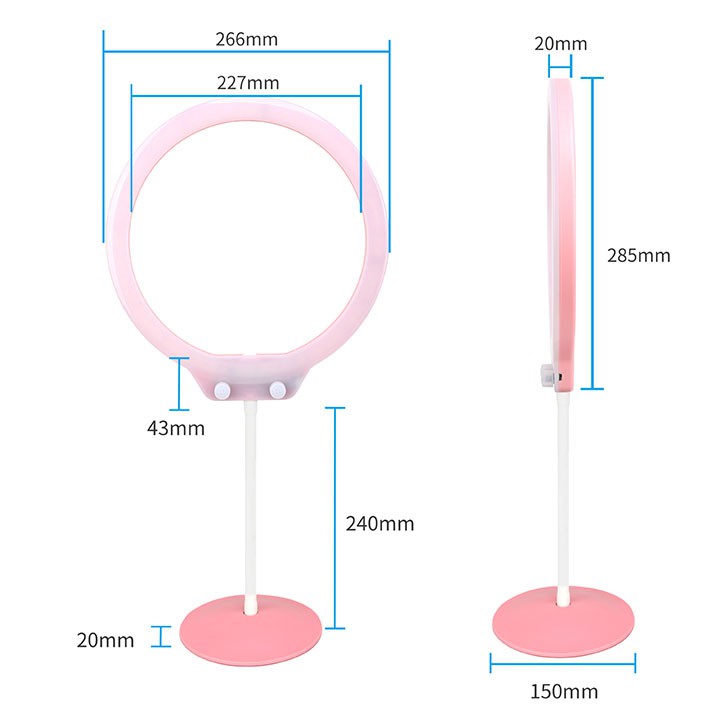 ĐÈN LED LIVESTREAM VÀ QUAY VIDEO ZOMEI CHÍNH HÃNG
