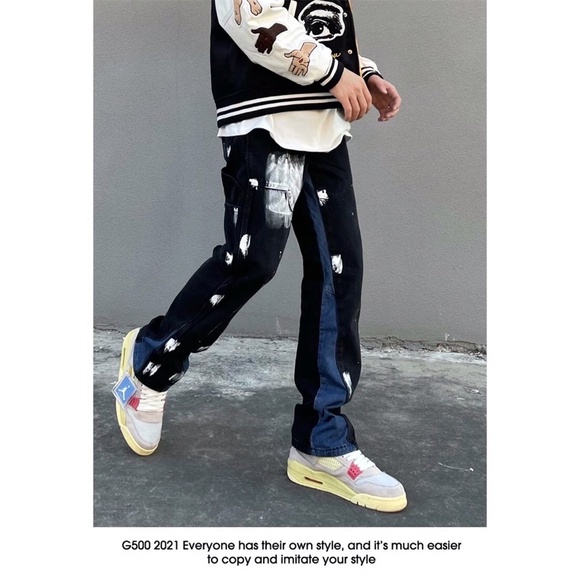 Quần Jean đường phố/ Quần Jean hiphop trẻ trung