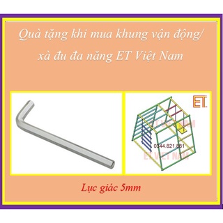 [Quà tặng] Lục giác 5mm (5 ly)