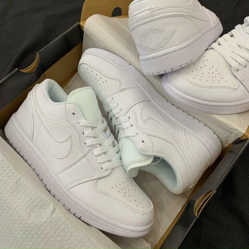 Giày j dan full white cao cấp ( full box + free ship )