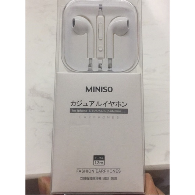 Tai nghe ip Miniso Japan