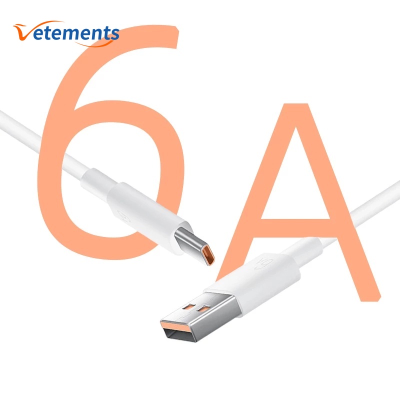 Dây cáp sạc nhanh loại C 0.3/1/1.5/2/M/ 6A cho Huawei P40