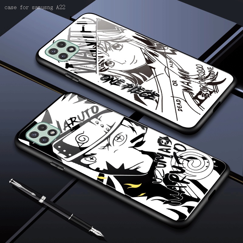 Samsung Galaxy A13 A23 A33 A53 A73 A22 4G 5G Cho Ốp lưng điện thoại In Hình Naruto Kakashi Sasuke