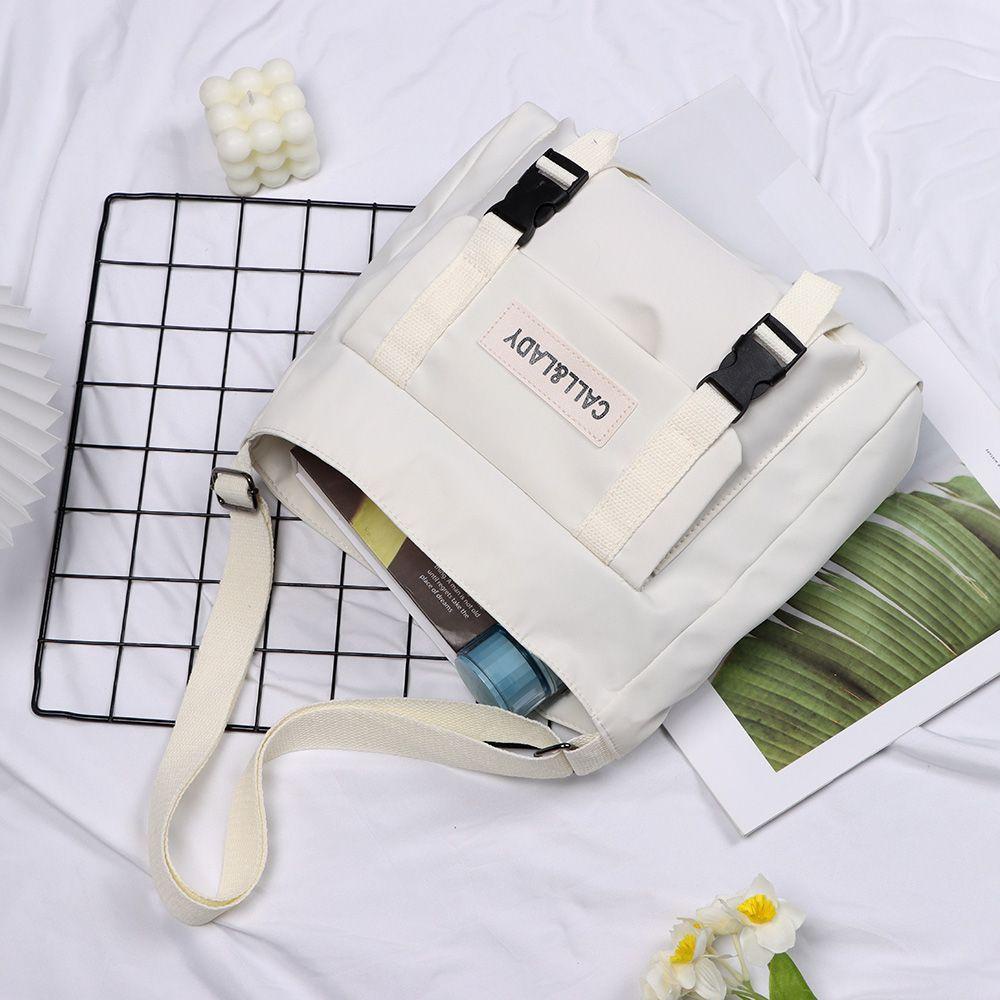 ♫DAPHNE♫ Fashion Shoulder Bag Simple Canvas Schoolbag Messenger Bag Nylon Waterproof Women Men Classic Student Crossbody Bags/Multicolor