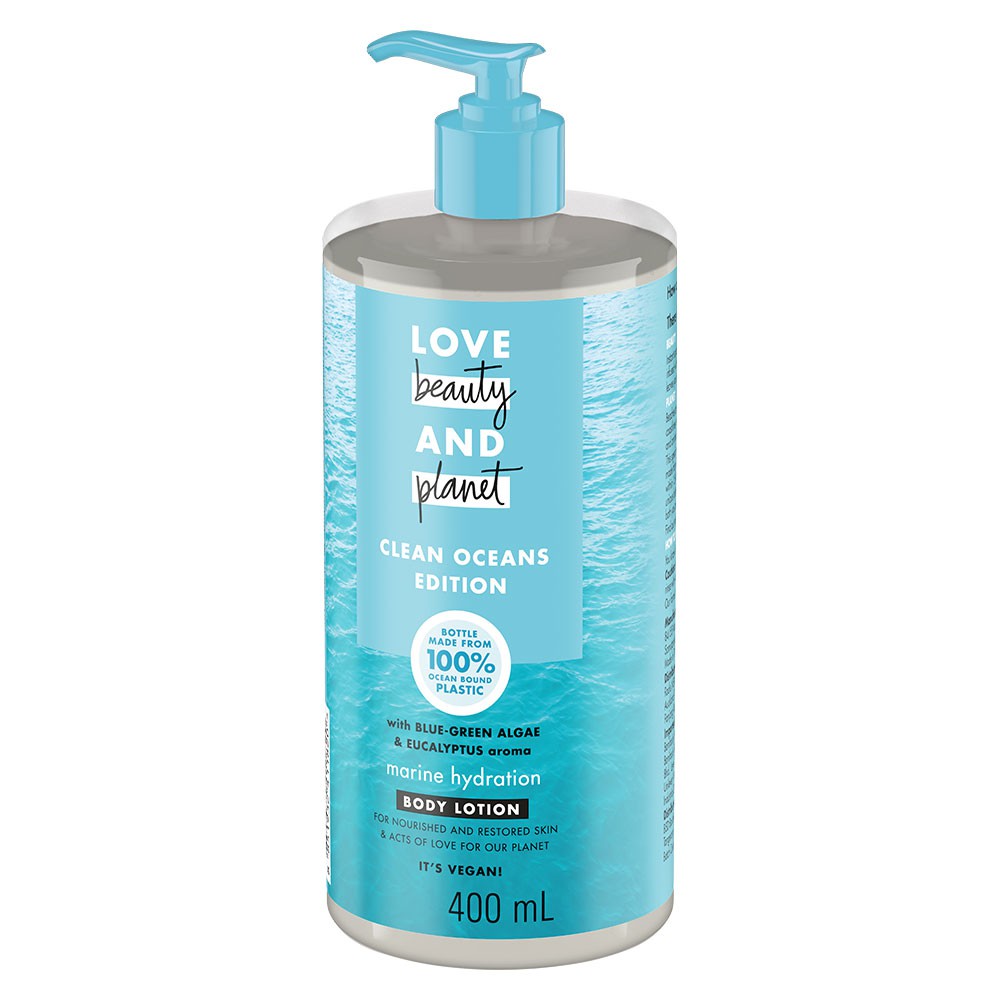 Sữa dưỡng thể LOVE BEAUTY & PLANET Clean Oceans Edition 400ml | BigBuy360 - bigbuy360.vn