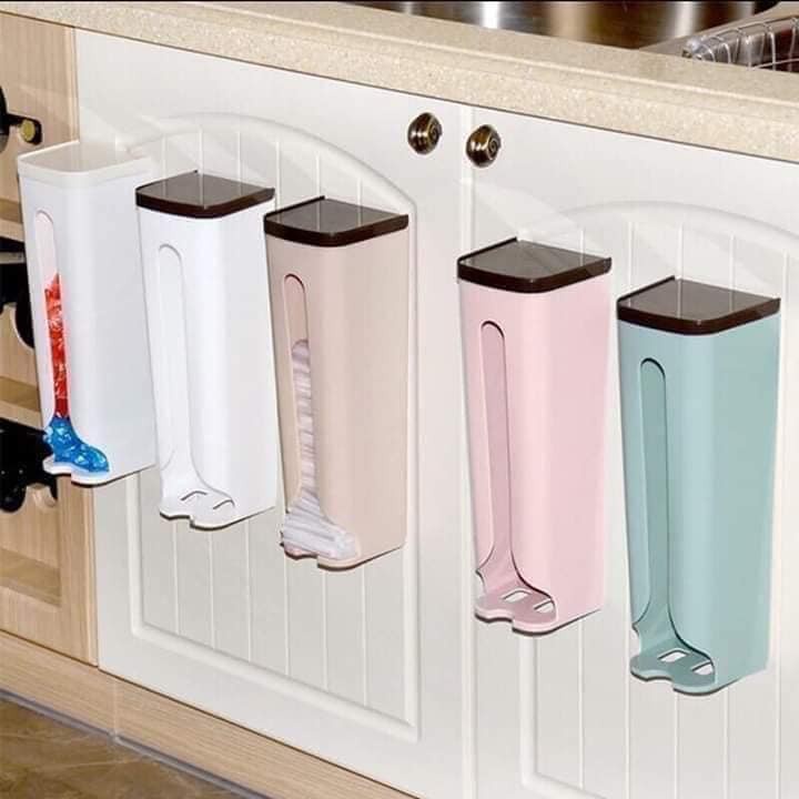 Hộp Đựng Túi Nilong, Hộp Đựng Túi Bóng, Túi Rác Dán Tường Tiện Lợi