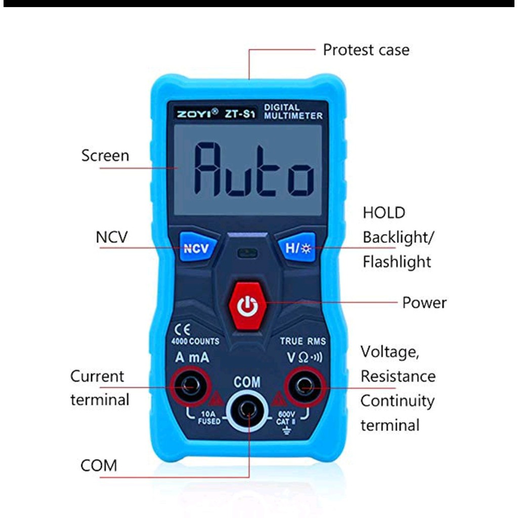 Đồng Hồ Thông Minh Hiển Thị Số Bỏ Túi ZOYI ZT-S1