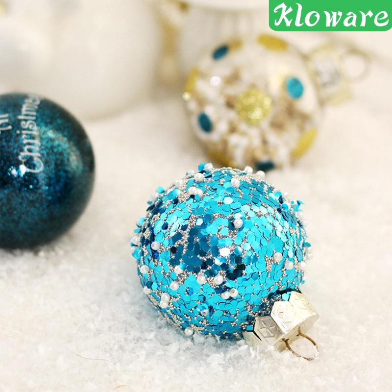 Bộ 25 Quả Châu Trang Trí Cây Thông Giáng Sinh