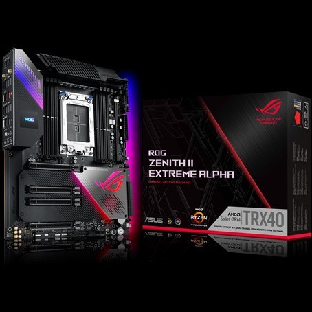 Bo Mạch Chủ Mainboard Asus ROG Zenith II Extreme Alpha Hàng Chính Hãng