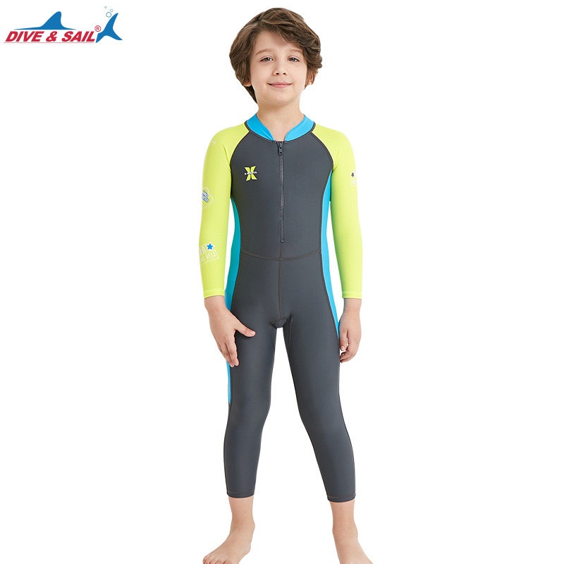 Đồ Bơi Dài Tay Bé Gái Bé Trai  - Chống Nắng Cho Trẻ Từ 10kg Đến 46kg