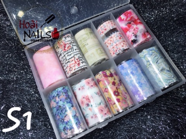 Set floi vintage - Phụ kiện Nail