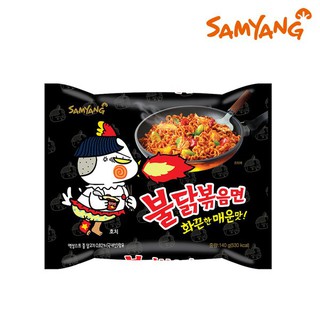 Mì trộn gà cay Samyang sốt Buldak Ramen - (삼양) 불닭볶음면 봉지 - Mì tôm Hàn Quốc gói 140gr - Hàng nội địa Hàn Quốc