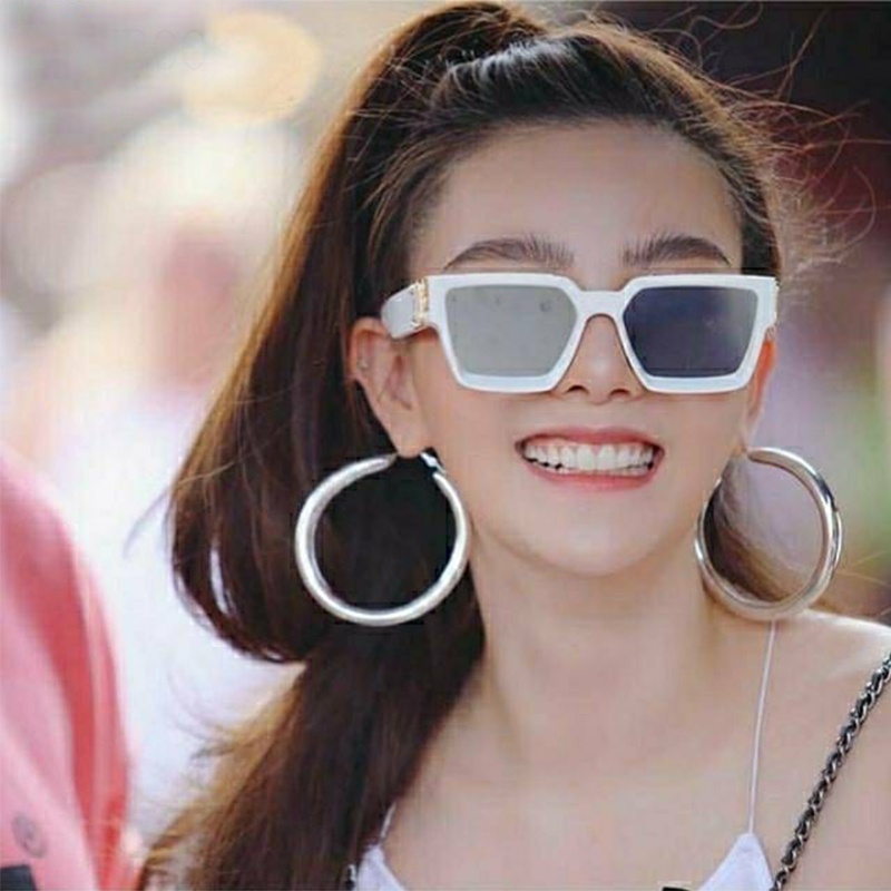 Kính Mát Gọng Vuông Bản Lớn Thời Trang Cho Nữ