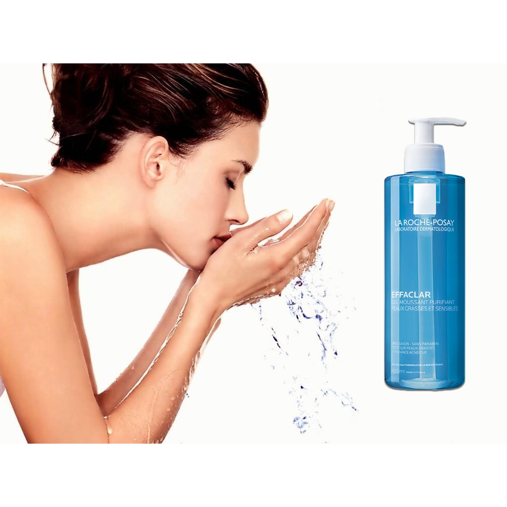 Sữa Rửa Mặt La Roche-Posay 2 Size Dành Cho Da Dầu, Da Nhạy Cảm Chai 50ml-200ml-400ml | BigBuy360 - bigbuy360.vn